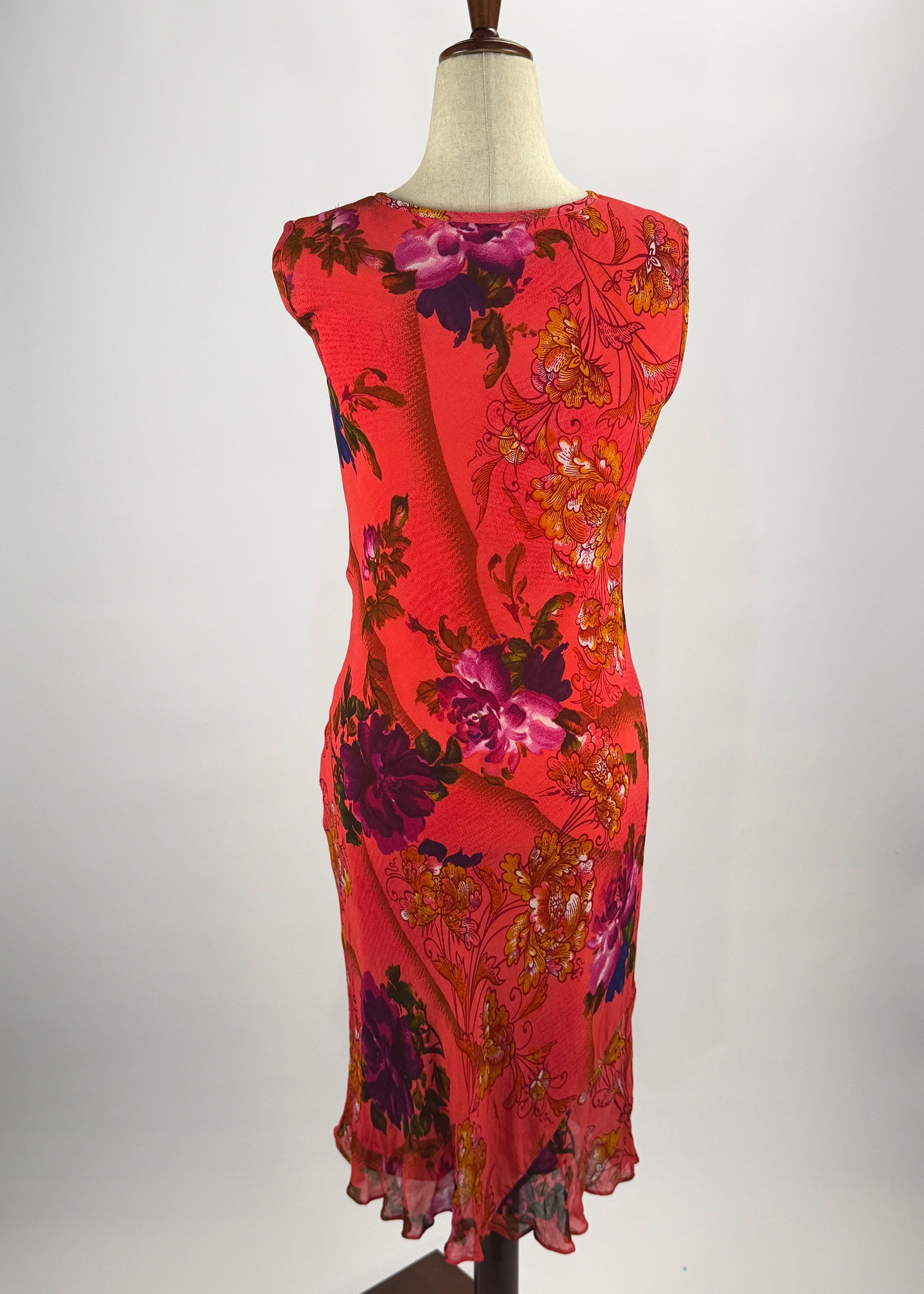 American Angel Y2K Hot Pink Floral Sequin Dress