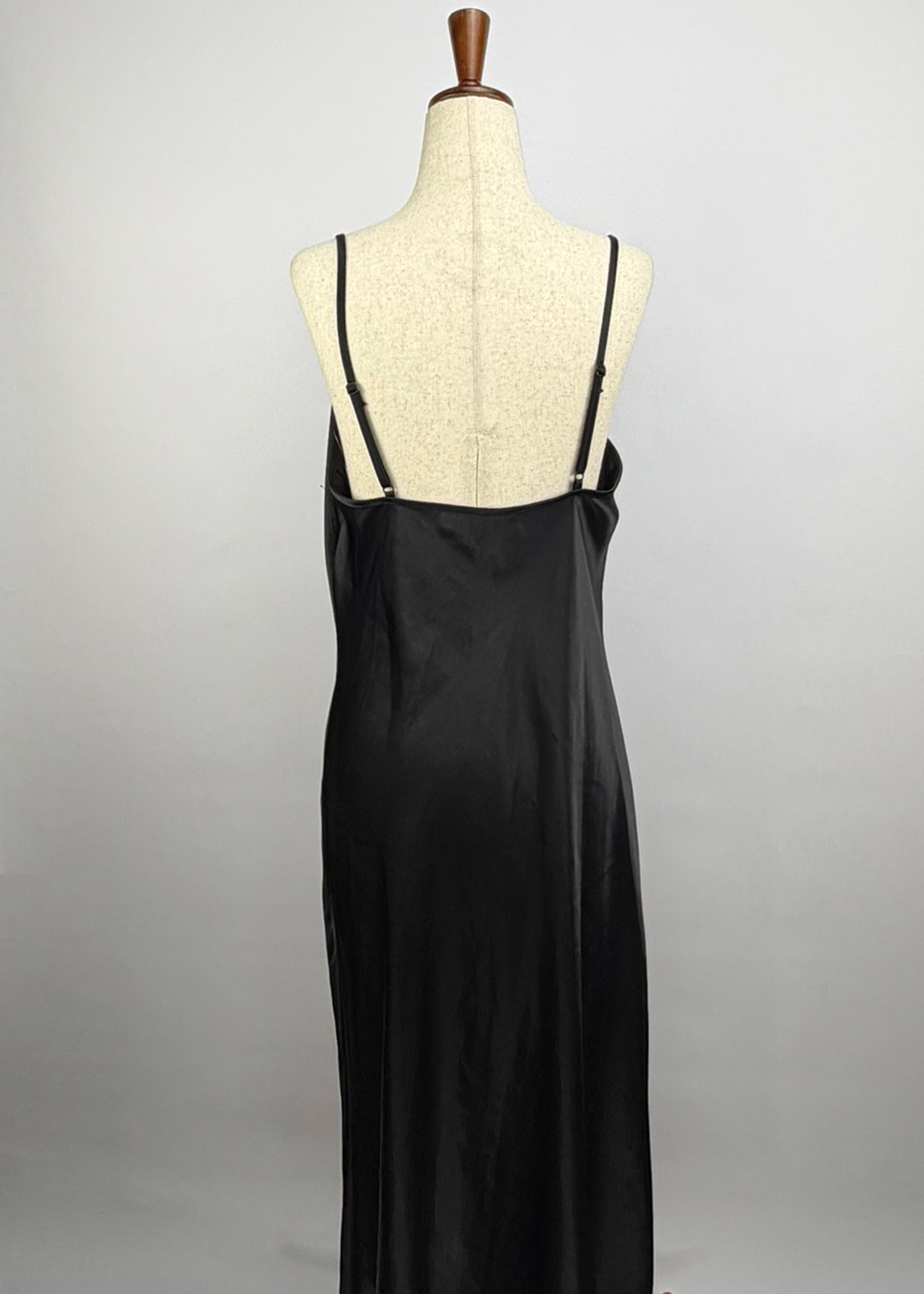 Bebe Black Slip Dress