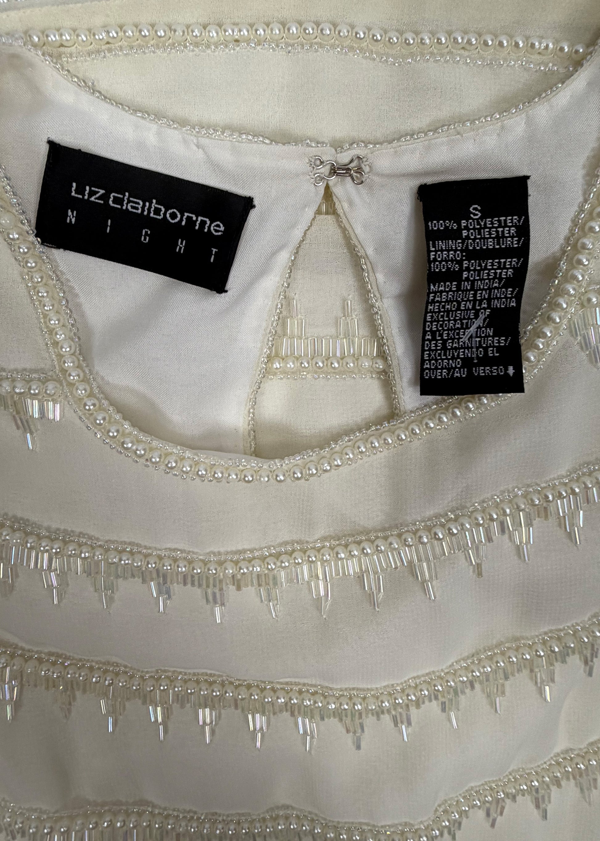 Liz Claiborne NIGHT-Vintage Party Top