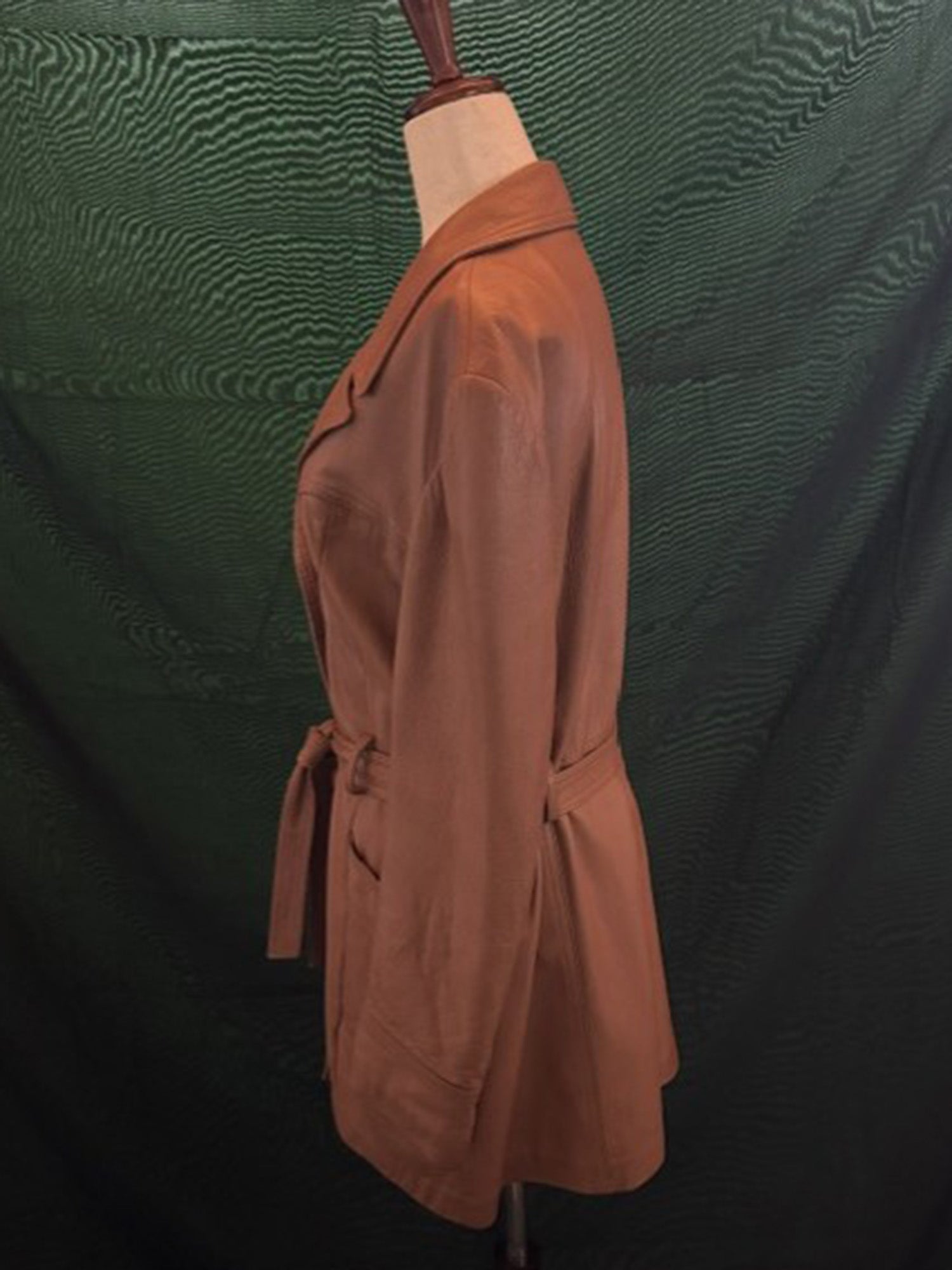 Leathers by New England Trench Jacket